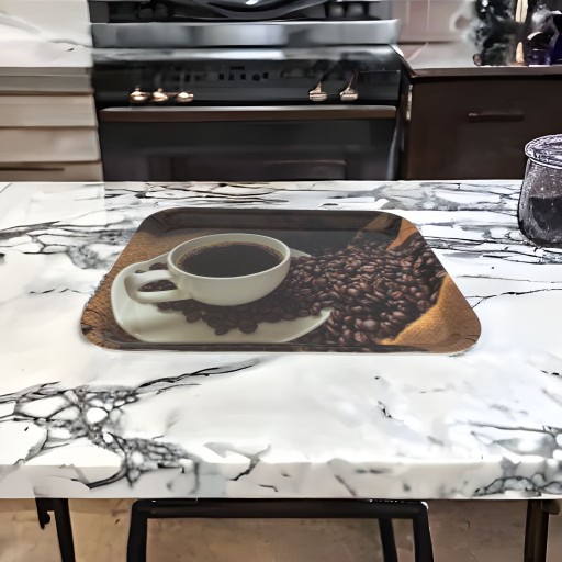 Plastový podnos, obdĺžnikový kuchynský podnos, 38x28