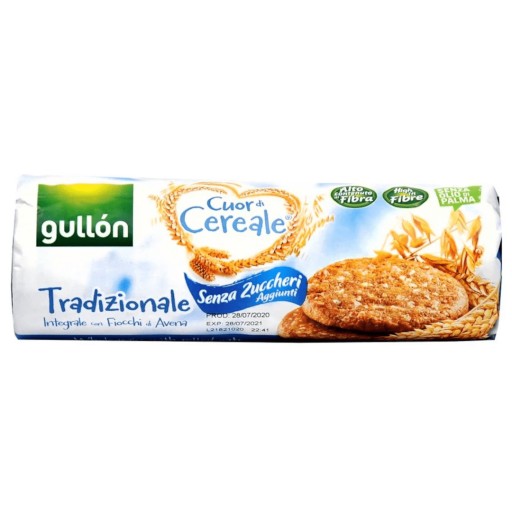 GULLÓN Celozrnné ovsené sušienky bez cukru