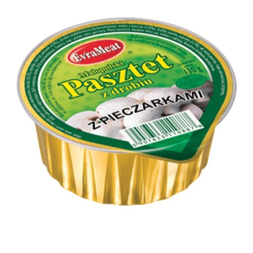 MAŁOPOLSKÁ HYDINA PAŠTÁTA S HUBAMI 130g EVRAMEAT