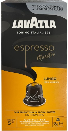 NESPRESSO LAVAZZA Maestro Lungo 100% kapsule Arb