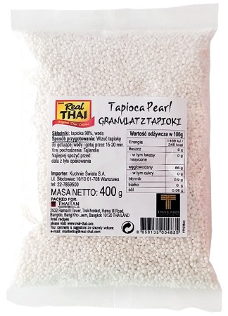 Tapiokové perličky malé 400g - pravé thajské