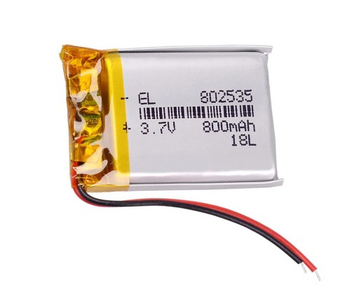 Batéria 802535 Li-Poly 800mAh 3,7V