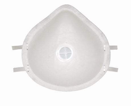 Maska, ochranná maska, kryt s ventilom FFP2