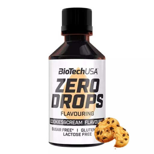 BIOTECH ZERO DROPS Kvapky s príchuťou BEZ LAKTÓZY A LEPKU 50 ml