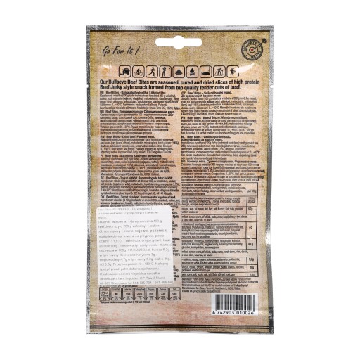 BULLSEYE MEATS HOVÄDZIE HOVÄDZIE HOVÄDZIE KOSY PAPRIKOVANÉ 50 g