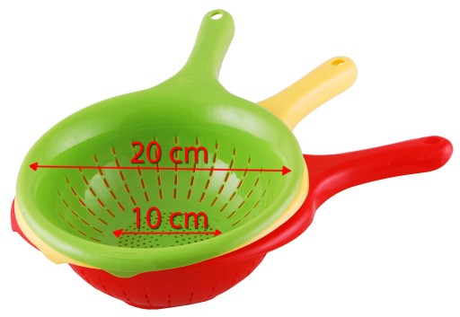 KUCHYŇSKÝ PLASTOVÝ SITOK S RÚČKOU 20 CM