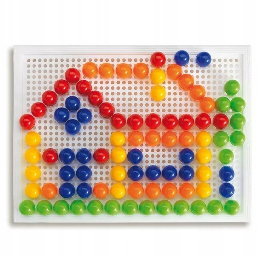 MONTESSORI VZDELÁVACIA MOZAIKA ARANŽÉRSKA DOSKA 210x155 mm 1 ks