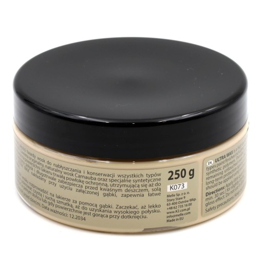 Karnaubský tvrdý vosk so špongiou 250ml