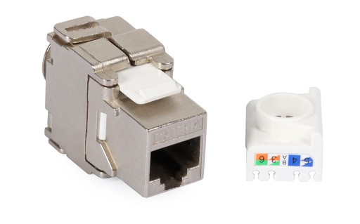 Keystone RJ45 STP kat.6A modul, bez náradia