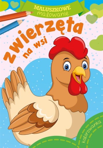 Maľba zvieratiek na vidieku