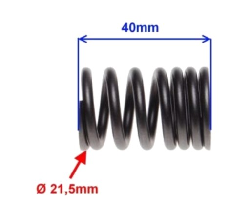 ATV SHINERAY 125-10D 125 4T Pružina ventilu Veľká