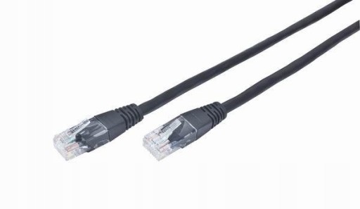 UTP 5e Patch kábel RJ-45 sieťový kábel 5 m čierny