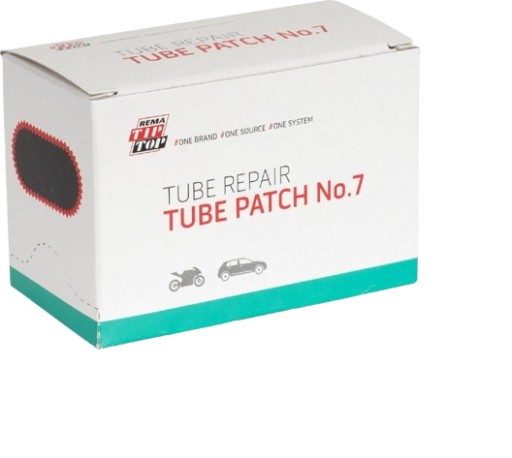 Záplata na duše č 7 74x37mm TIPTOP 10ks