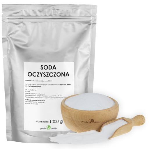 Jedlá SÓDA NA PEČENIE, hydrogénuhličitan sodný 1kg