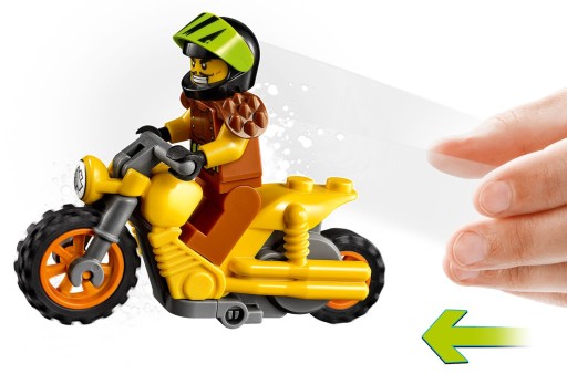 LEGO CITY STUNZ 60297 BÚRANIE MOTORKY NA MOTORKE STUNZ