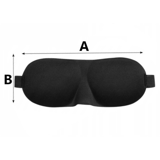 Spacia páska na oči, 3D maska na spanie