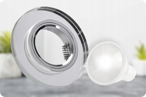 HALOGÉNOVÉ KRYŠTÁLOVÉ SKLO LIGHT GU10 PRE HALOGÉNOVÝ STROP