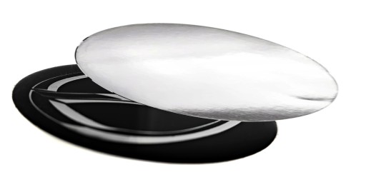 Silikónový emblémový odznak 70mm pre Mazdu 7cm