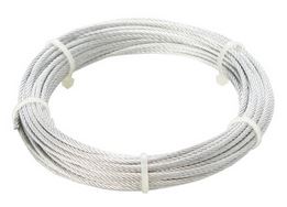 Oceľové lanko - priemer 2,0mm, pozinkované - metre