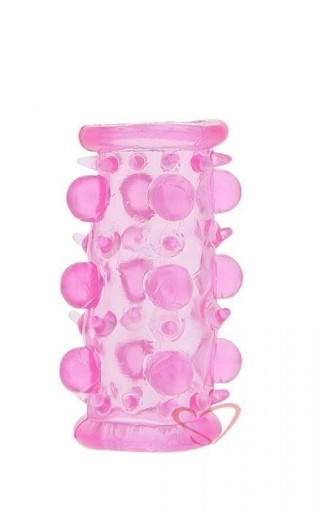 Gélová priechodka - Lust Cluster Bead Sleeve Pink