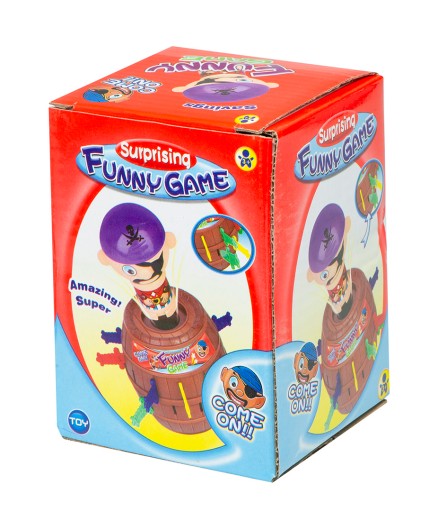 ZRUČNOSTNÁ HRA ŠÍLENÝ PIRÁT V PIRÁTSKOM SUDKU