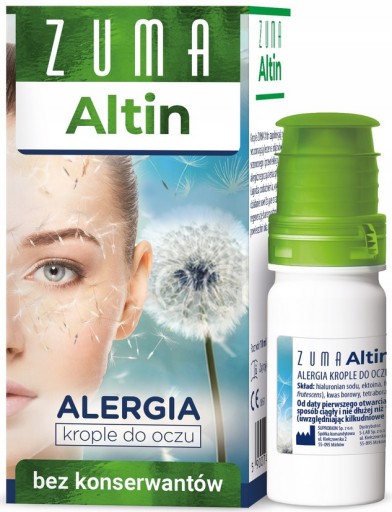 Alergické očné kvapky Zuma Altin 10 ml