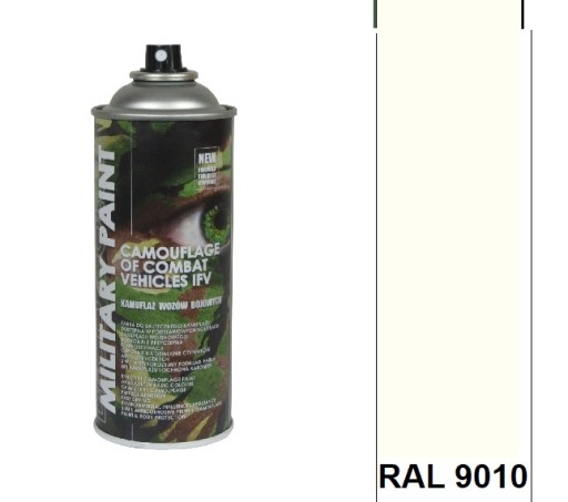 DecoColor Military Paint 9010 Flat White