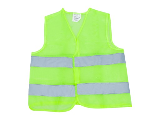 REFLEXNÁ VÝSTRAŽNÁ CESTNÁ VESTA, ŽLTÁ, OHS, UNIVERZÁLNA PRÁCA S