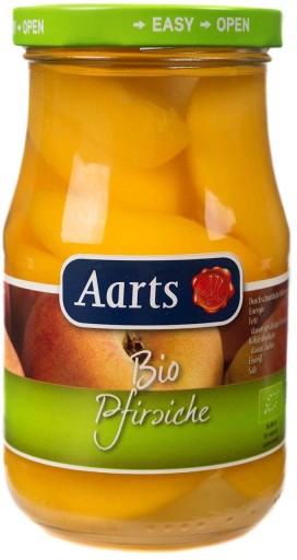 Plátky broskýň v bio marináde 350 g (190 g)