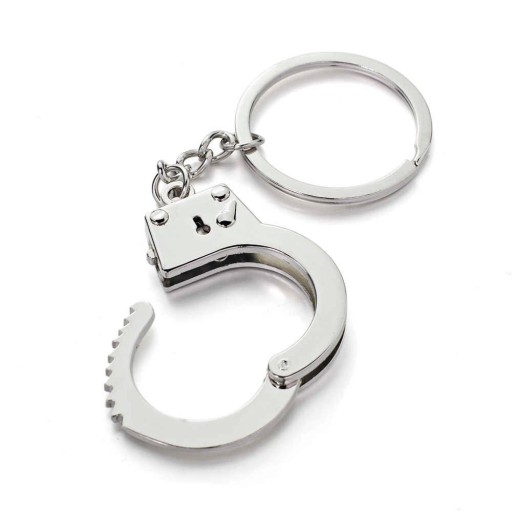 HANDROCKS KEYRING - antistresový GADGET - strieborný KOV