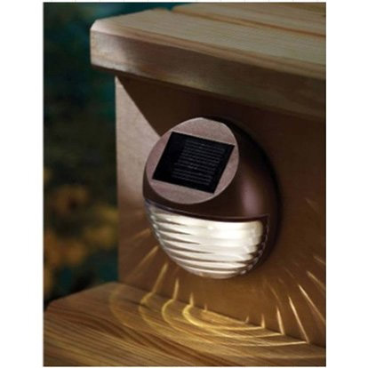 LED nástenné záhradné svietidlo SOLAR STAIR COLD