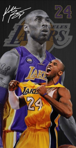 Kobe Bryant plagát NBA Los Angeles Lakers obrázok A4