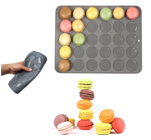COOKIES MACARON MAT SILIKÓNOVÁ FORMA MAKARÓNOVÁ FORMA