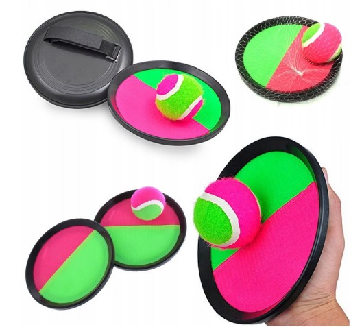 963596 HERNÉ PADLE DISKY VELCRO LOPTA