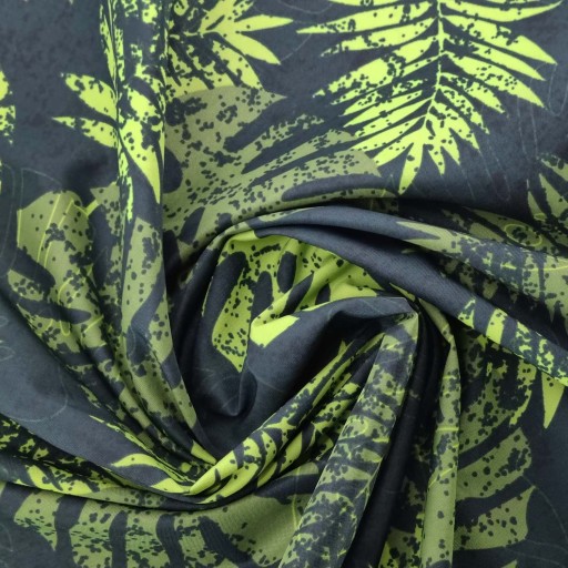 Záhradný obrus Vodeodolný voči škvrnám Zelené listy Monstera pr. 80 cm
