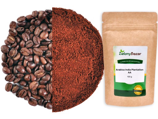 Arabica INDIA PLANTATION AA Klasická káva 100g