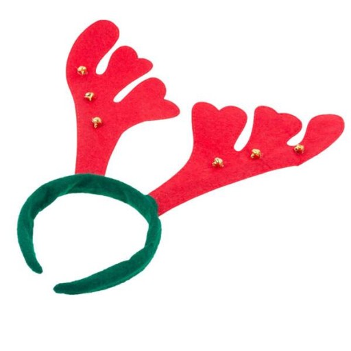 ČELENKA SO SOBÍMI rohmi RUDOLF REINDEER VIANOČNÉ Zvončeky