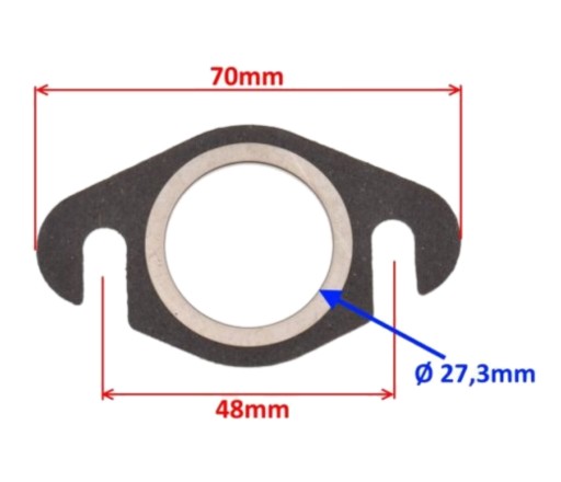 Kolobežka 2T KEEWAY FOCUS Longjia Zipp 50 Tesnenie tlmiča kolena valca