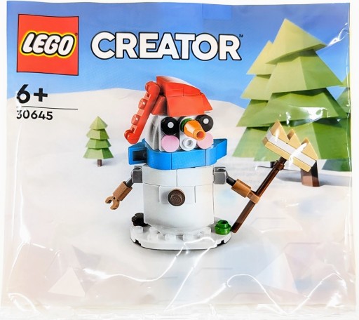 LEGO Creator 30645 Snehuliak Postaviteľný snehuliak