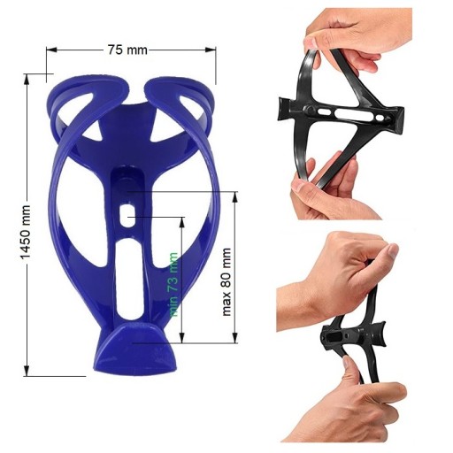 ZÁKLADNÝ FOREVER FLEXIBILNÝ DRŽIAK NA BICYKEL FĽAŠE