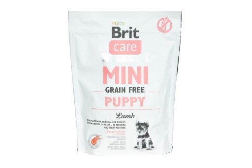BRIT Care MINI Krmivo pre psov bez obilnín PUPPY Jahňacie bez obilnín 400 g