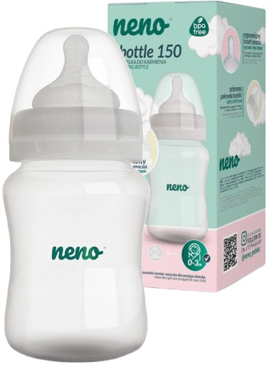 NENO ANTIKOLICKÁ FĽAŠA 150ml + cumlík 0-3m