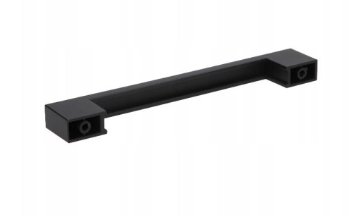 Moderná nábytková úchytka na kuchynské skrinky L-148 čierna 128mm + skrutky