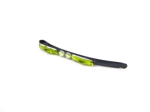 Kovové štipce do vlasov Donegal Black, dĺžka 4,3 cm, 50 ks.
