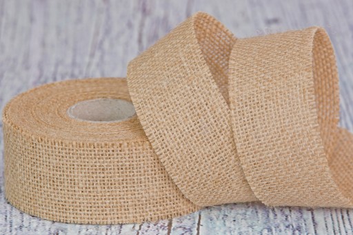 JUTOVÁ STUHA 3cm/10m PRÍRODNÁ jutová svadobná