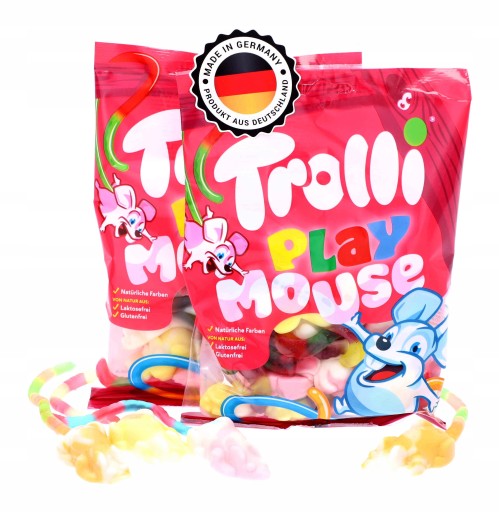 TROLLI Miszki ovocné gumové myši 150g DE