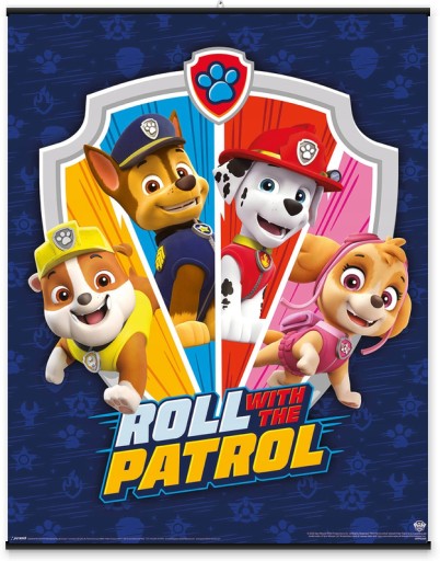 Plagát Paw Patrol pre deti 40x50 cm na stenu