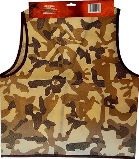 CAMO VESTA PRE DETI JEDNORÁZOVÝ KROJ