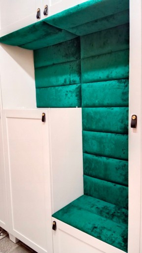 ČALÚNENÉ NÁstenné PANELY 30x60 OBDŽNÍK TRINITY KOLEKCIA + ZADARMO