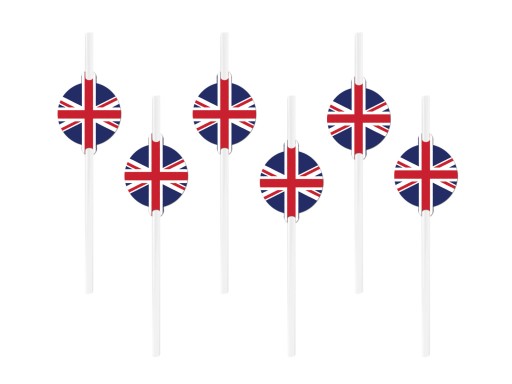 Slamky zo súpravy Britská vlajka